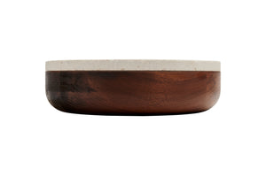 VVD pottery 30cm walnut 7cm high / lid 2cm chambolle