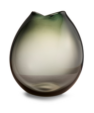 Load image into Gallery viewer, Rock vase dark grey green