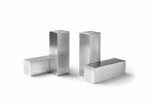 Book-ends in pewter