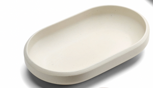 Ceramic ovendish oval WITH LID