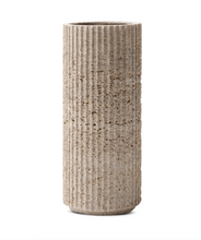Load image into Gallery viewer, Vase german limestone - large model 30cm high
