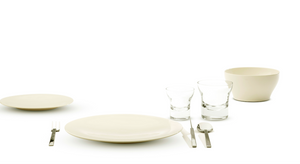 Tableware medium plate - set of 4 pieces